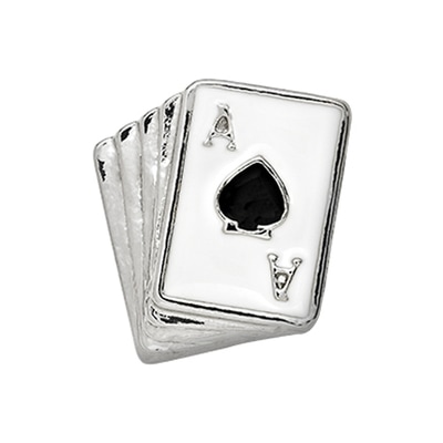 CH1641 Retired Playing Card Charm
