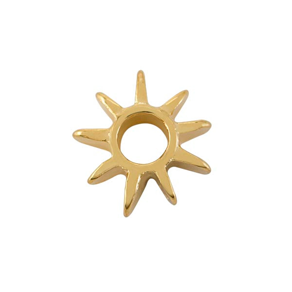 CH4132 Gold Sun Charm