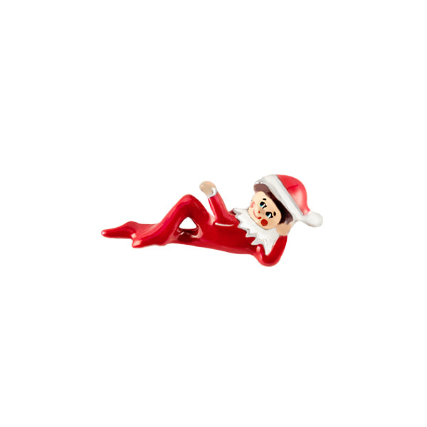 CH4278 Retired Elf on a Shelf Laying Down Scout Charm