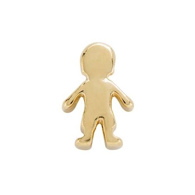 CH6054 Gold Little Boy Charm