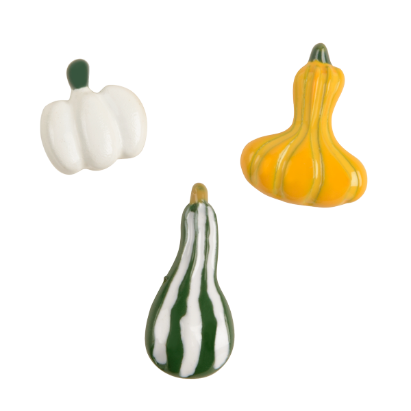 CH7072 Oh My Gourd Set of 3 Charms