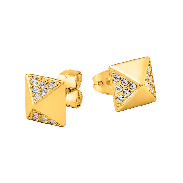 ER3037 Gold Studded Stud Earrings
