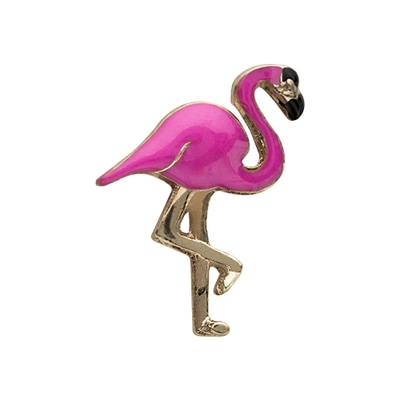 CH1034 Pink Flamingo Charm - Retired