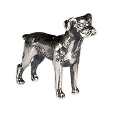 CH1052 Boxer Sterling Silver Dog Charm