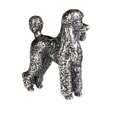 CH1054 Standard Poodle Sterling Silver Dog Charm