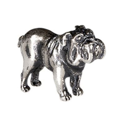 CH1055 French Bull Dog Sterling Silver Charm