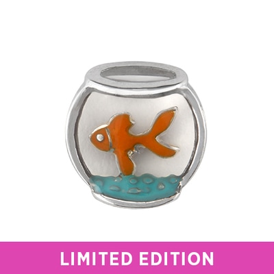 CH1059 Goldfish in a Bowl Charm