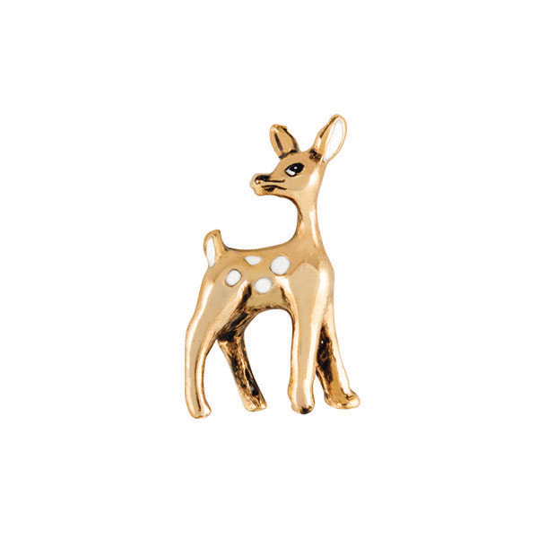 CH1075 Gold Deer Charm