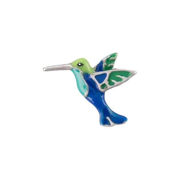 CH1087 Blue and Green Hummingbird