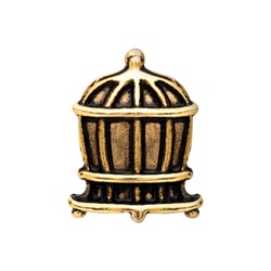 CH1521 Retired Gold Bird Cage Charm