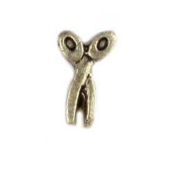 CH1621 Retired and Rare Gold Scissors Charm