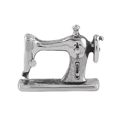 CH1671 Silver Sewing Machine Charm