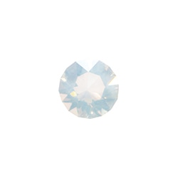 CH1834 White Opal Round Crystal