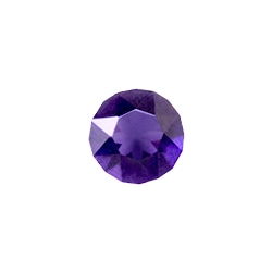 CH1859 Purple Velvet Round Crystal