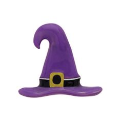 CH1920 Retired Purple Witches Hat Charm - Hard to Find