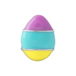CH1945 Striped Easter Egg Charm 1st Edition