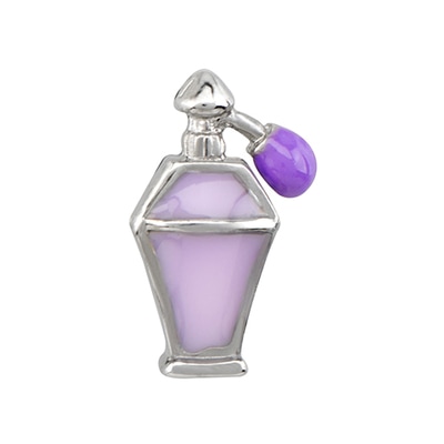 CH1975 Lavender Purple Perfume Atomizer Charm