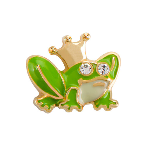 CH1977 Retired Frog Prince Charm in Green and Gold