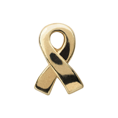 CH2014 Gold Ribbon Charm Childhood Cancer