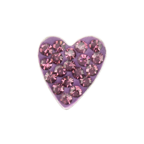 CH2029 Purple Pave Heart Supporting Military Families