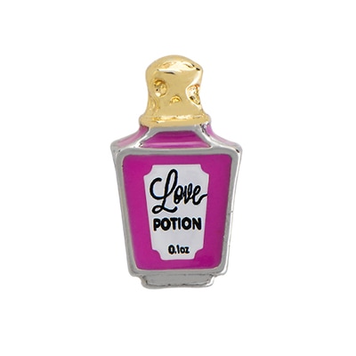 CH3120 Retired Pink Love Potion Bottle Charm