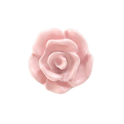 CH3239 Blush Pink Resin Rose (2nd Generation Rose)