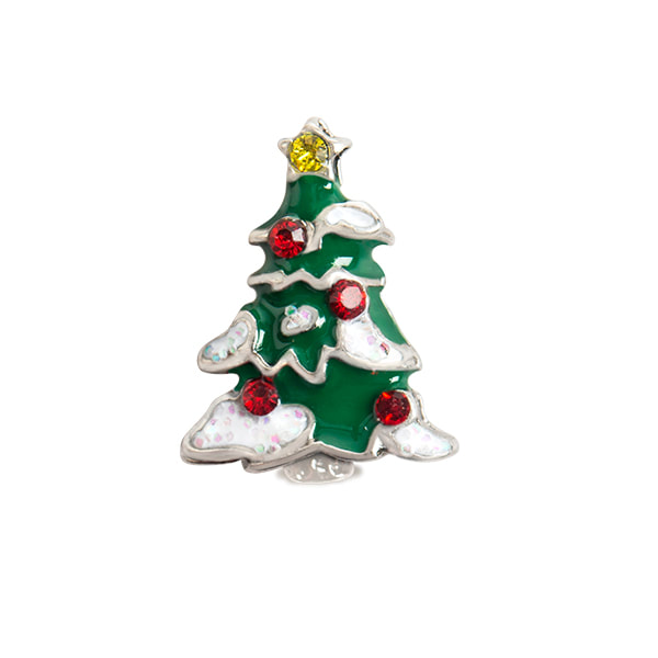 CH3342 Retired Christmas Village Christmas Tree Charm. 2nd in a Series from the Holiday 2019 Collection