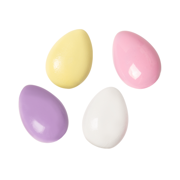 CH3377 Set of 4 Easter Eggs Charms