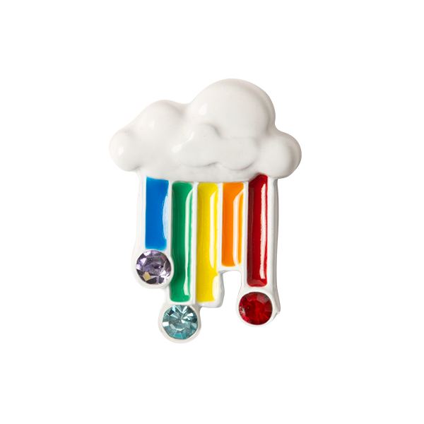 CH3387 Rainbow with Cloud Charm. Mother's Day 2020 Limited Edition