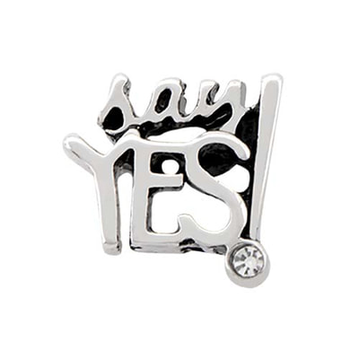 CH4043 Retired "Say Yes!" Silver Charm