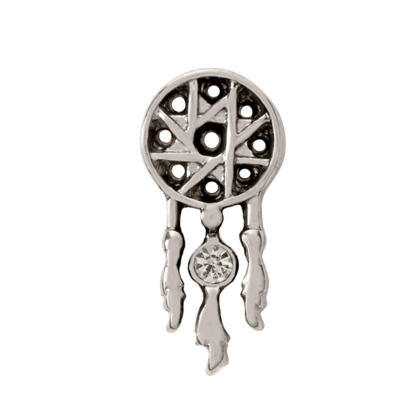 CH4060 Silver Dream Catcher Charm - New for 2020