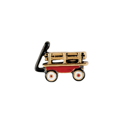 CH4147 retired red wagon charm