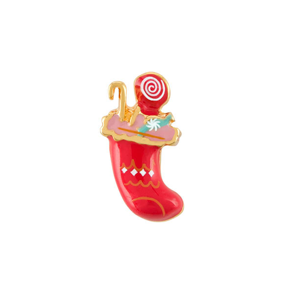 CH4272 Retired Red Christmas Stocking Charm from The Grinch Collection