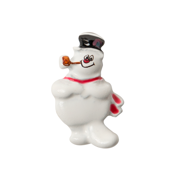 CH4322 Retired Frosty the Snowman Charm