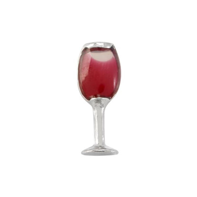 CH7045 Red Wine Glass Charm 2nd Edition