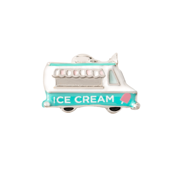 CH7058 Retired Bella's Birthday Ice Cream/Taco Truck Charm. Reversible and hard to find.