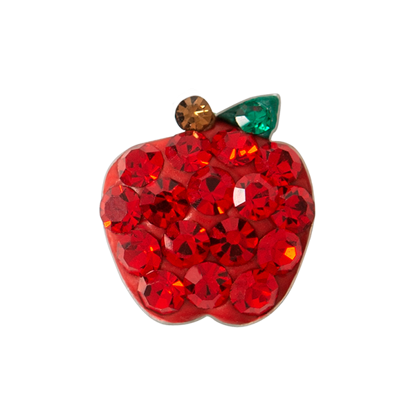 CH7062 Red Apple Sparkle Charm