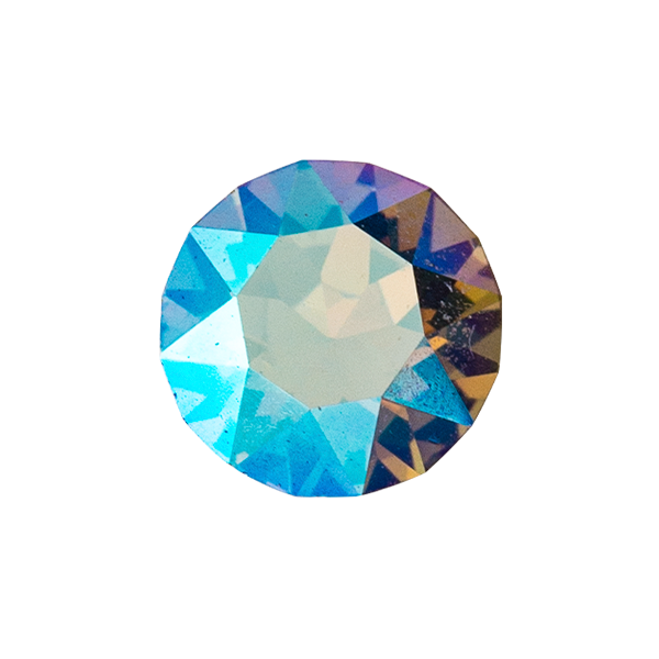 CH8123 Black Diamond Swarovski Round Accent Crystal